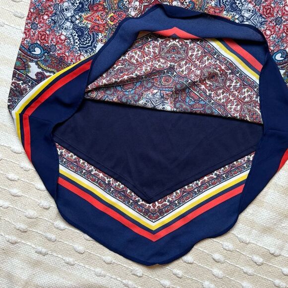 A. Byer paisley handkerchief spaghetti strap tank top/ camisole size m - Picture 7 of 9